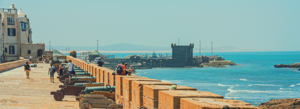 a beatiful view in essaouira city
