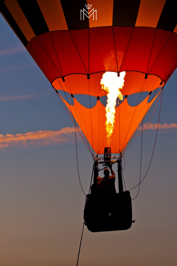 hot air ballon in morocco